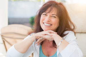 Patient Smiling After Dental Implant Procedure